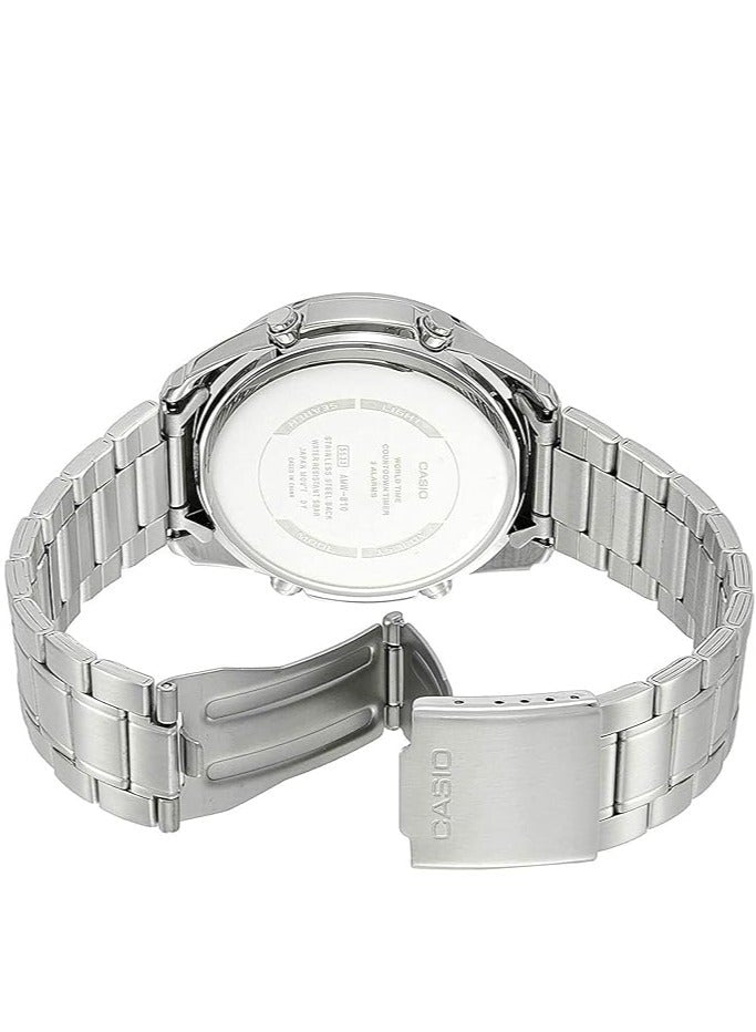CASIO Stainless Steel Band Analog Digital