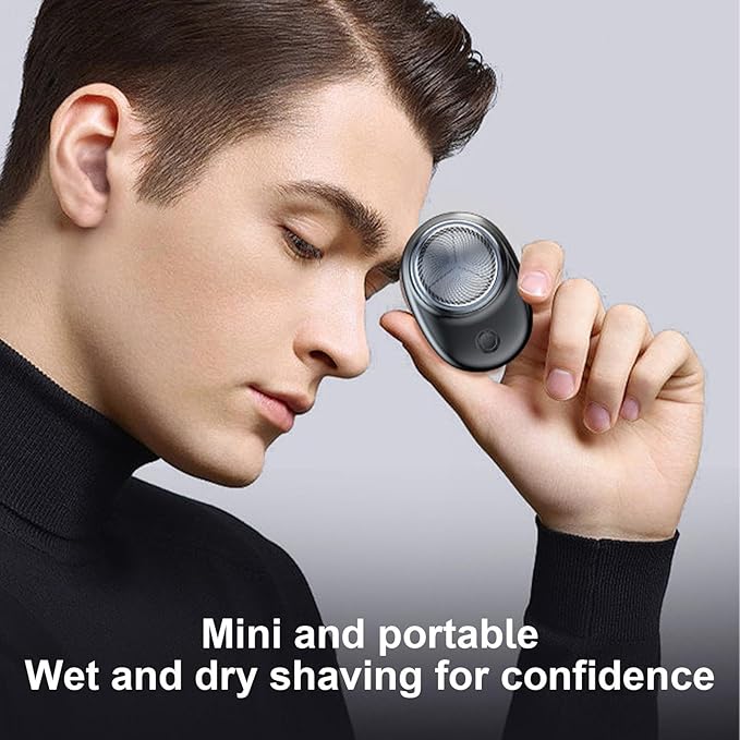 Mini-shave Portable Electric Shaver for Men Razor USB Rechargeable Home Travel