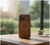 Premium Leather MagSafe Cover for iPhone